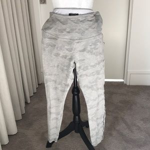 Grey Cammo Weave Leggings